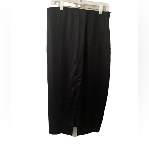 Acne Studios Skirts Lithuania Ladies Black Straight 38 Berry Tech Sat US 6 - Picture 1 of 8